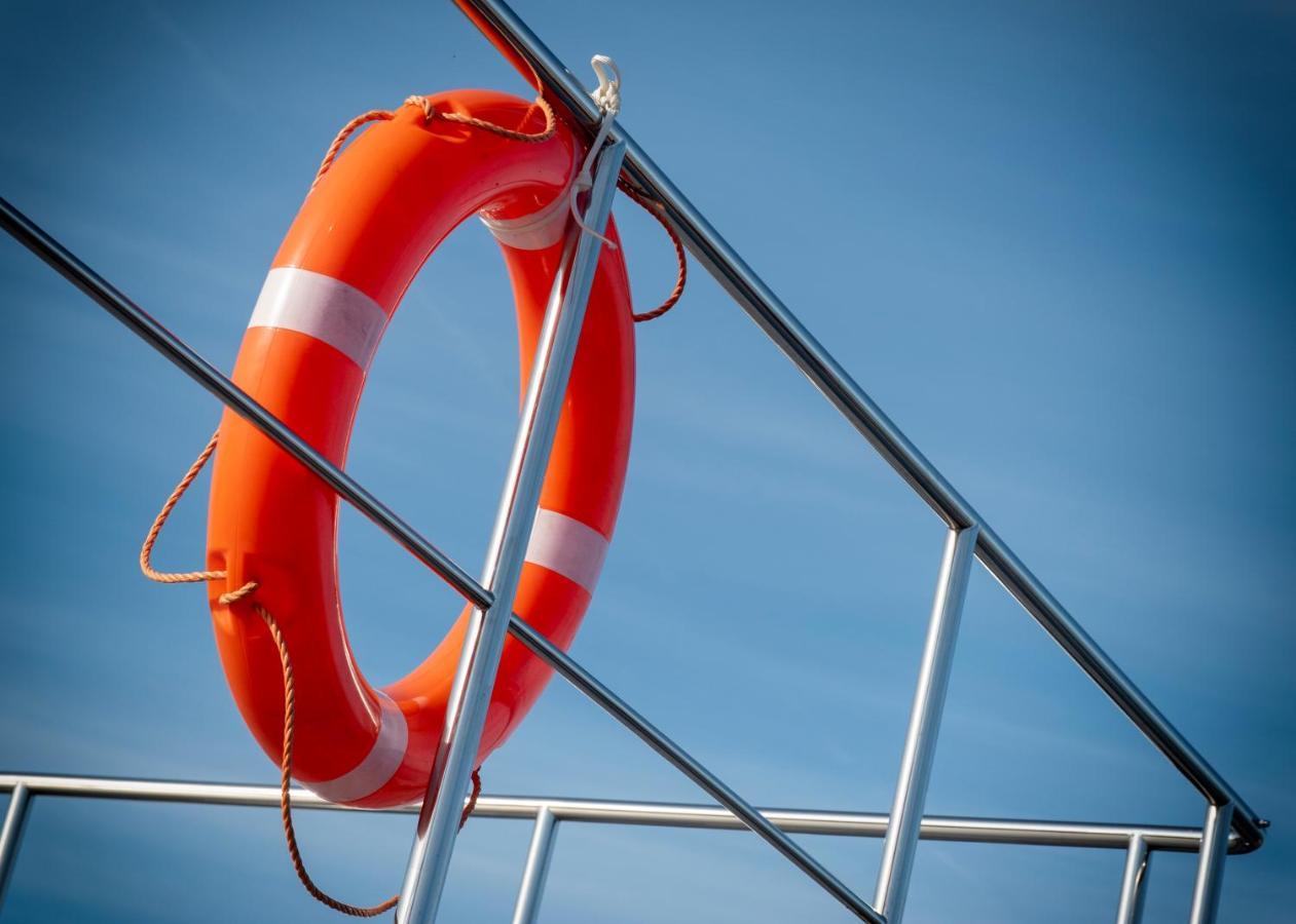 Welcome In - Houseboat 'Elysium' Met Eigen Aanlegsteiger Sneek - Offingawier Экстерьер фото